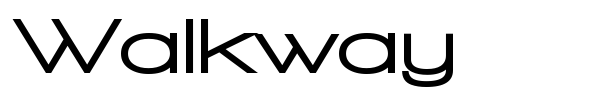 Walkway font preview